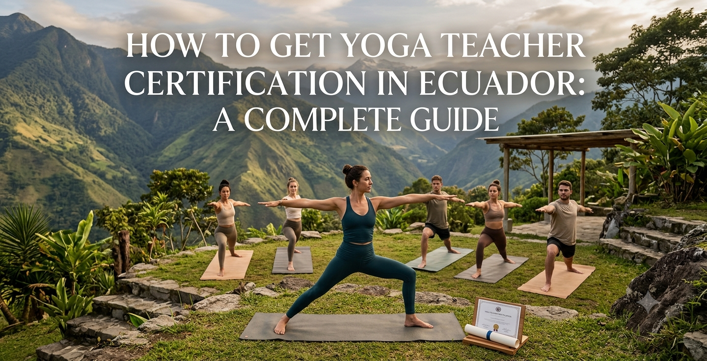 Yoga teacher training in Ecuador